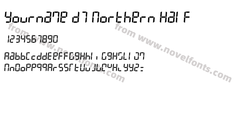 Yourname D7 Northern HalfPreview