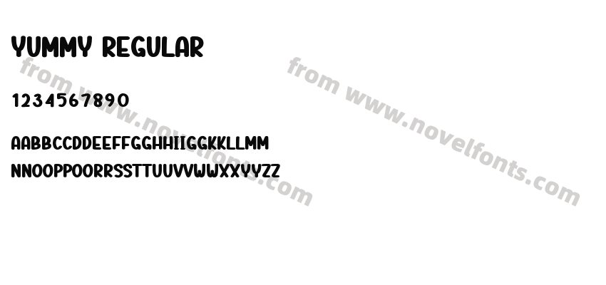 Yummy RegularPreview