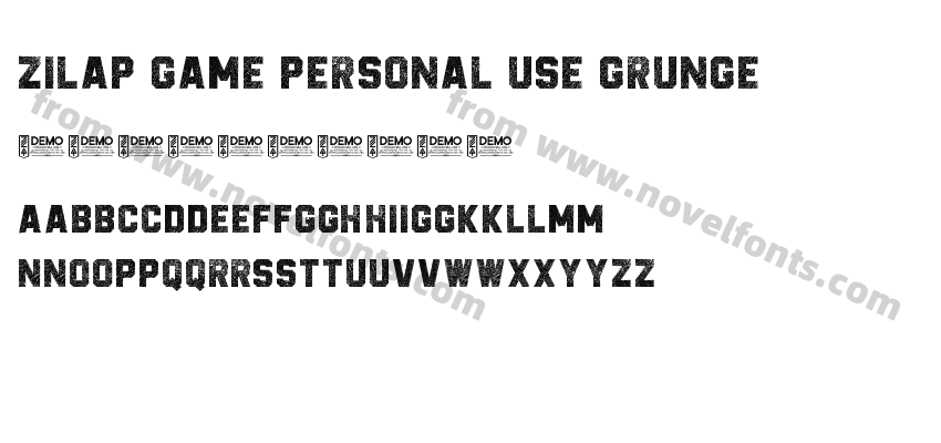 ZILAP GAME Personal Use GRUNGEPreview