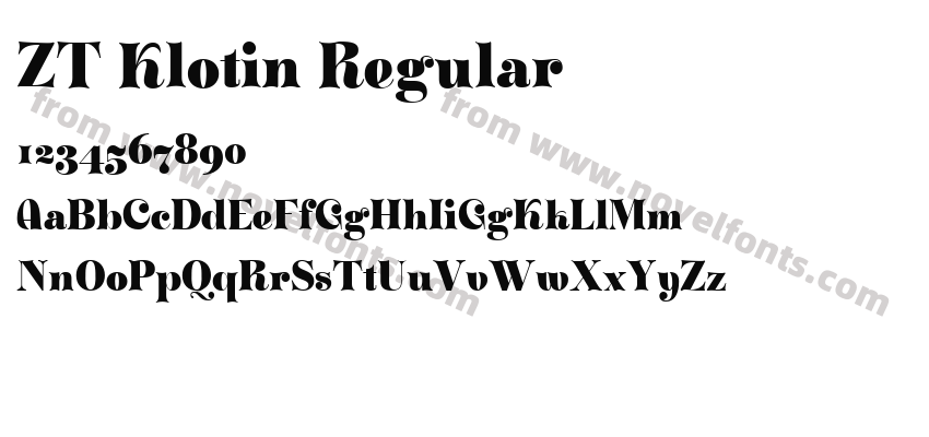 ZT Klotin RegularPreview