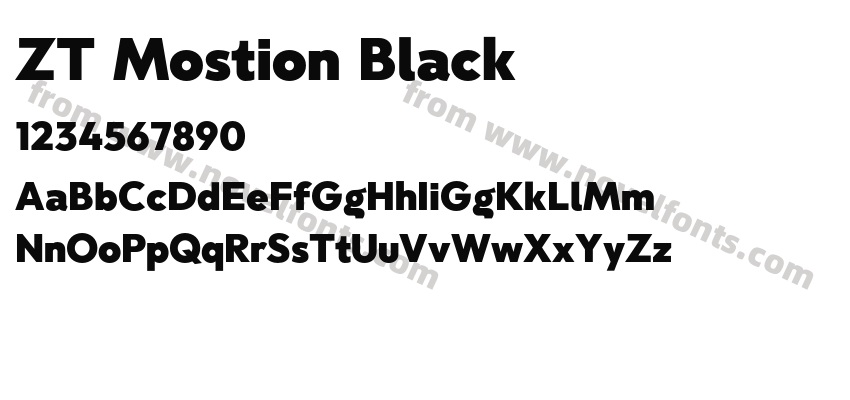 ZT Mostion BlackPreview