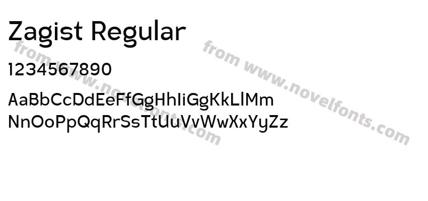 Zagist RegularPreview