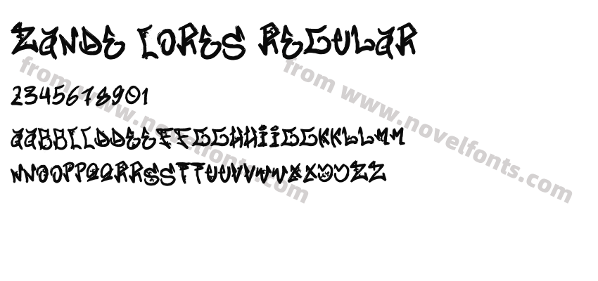 Zande Cores RegularPreview