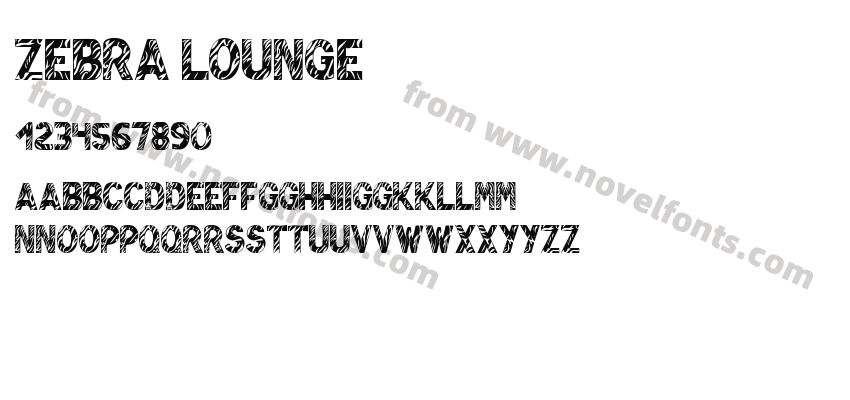 Zebra LoungePreview