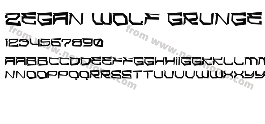 Zegan Wolf GrungePreview