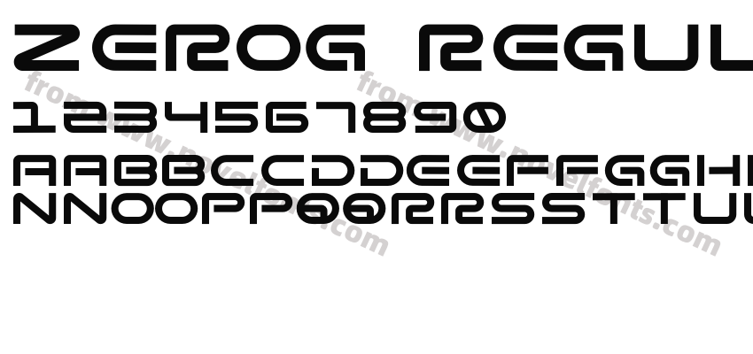 ZeroG Regular RegularPreview