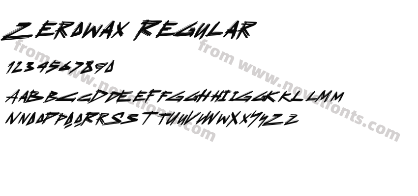 Zerowax RegularPreview