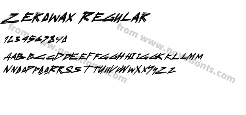 Zerowax RegularPreview