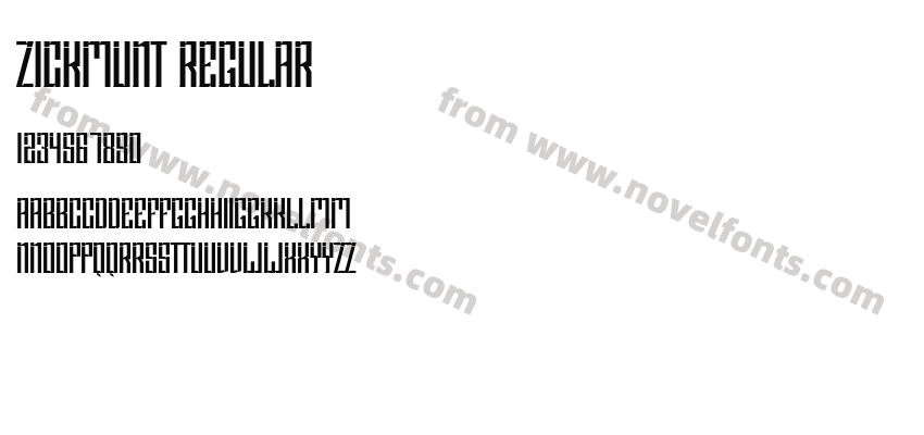 Zickmunt RegularPreview