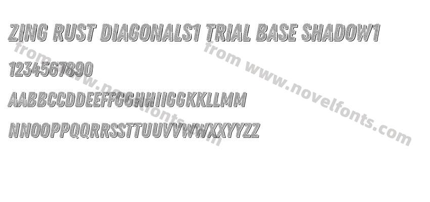 Zing Rust Diagonals1 Trial Base Shadow1Preview