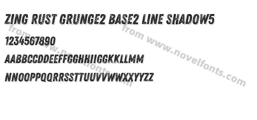 Zing Rust Grunge2 Base2 Line Shadow5Preview