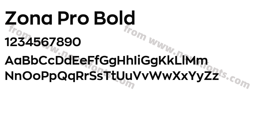 Zona Pro BoldPreview