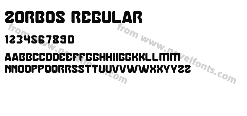 Zorbos RegularPreview