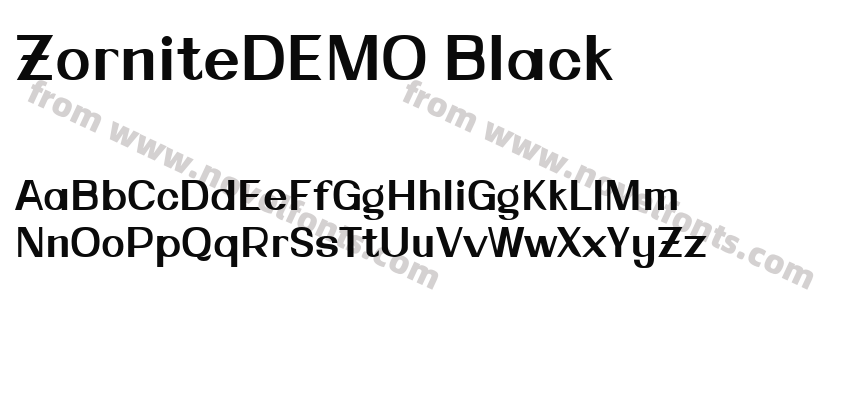 ZorniteDEMO BlackPreview