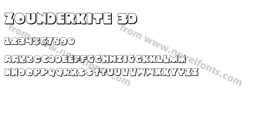 Zounderkite 3DPreview