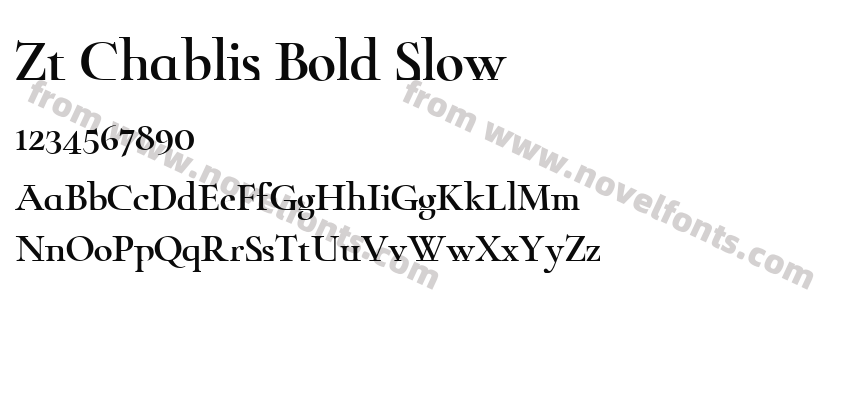 Zt Chablis Bold SlowPreview