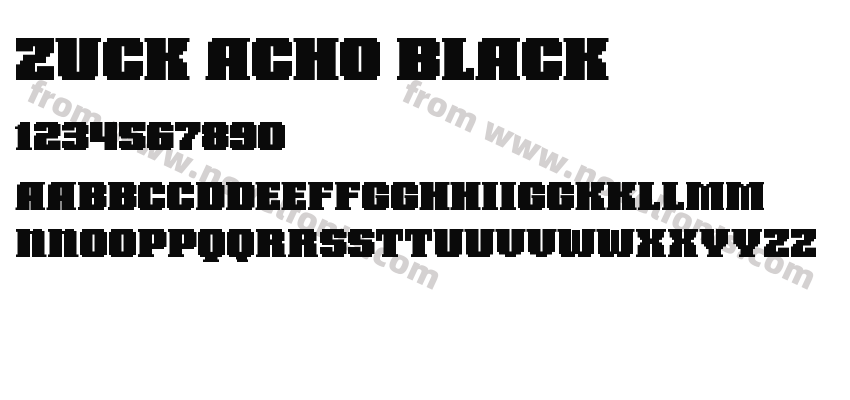 Zuck Acho BlackPreview