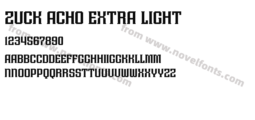 Zuck Acho Extra LightPreview