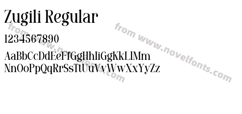 Zugili RegularPreview