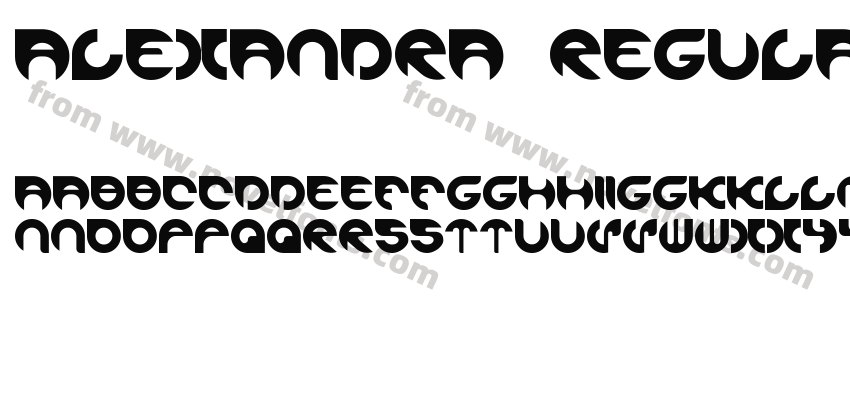 alexandra RegularPreview
