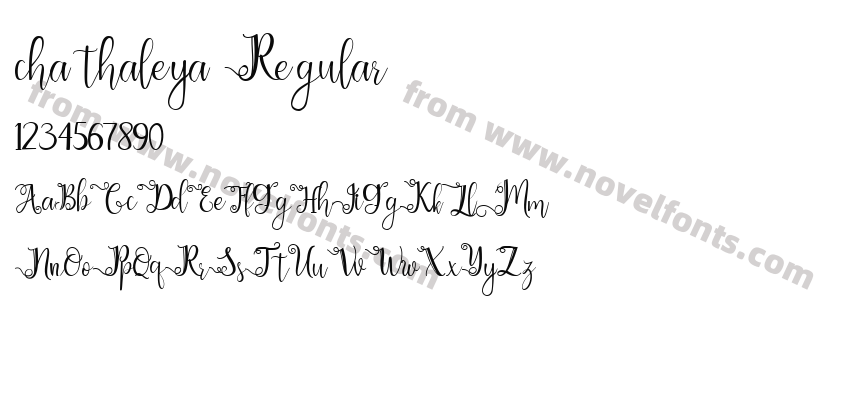 chathaleya RegularPreview