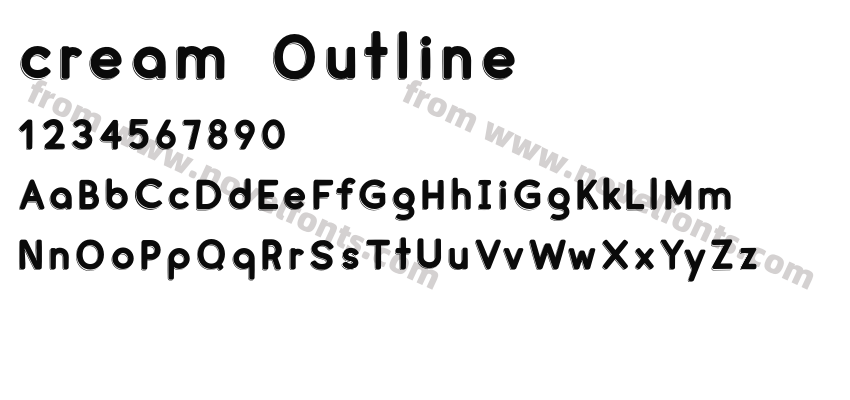 cream OutlinePreview