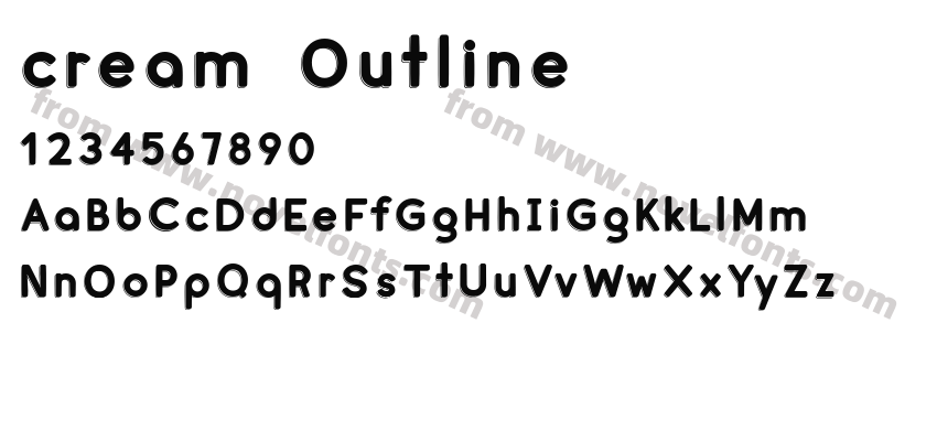 cream OutlinePreview