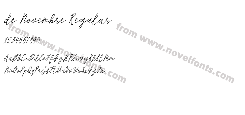 de Novembre RegularPreview