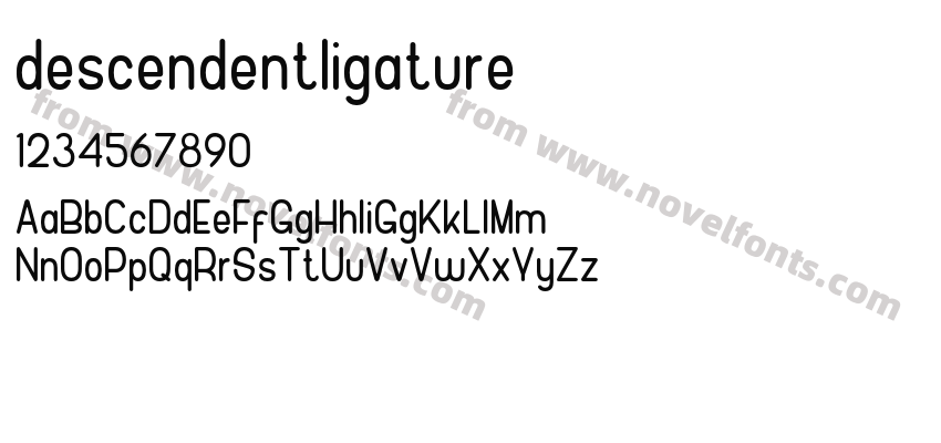 descendentligaturePreview