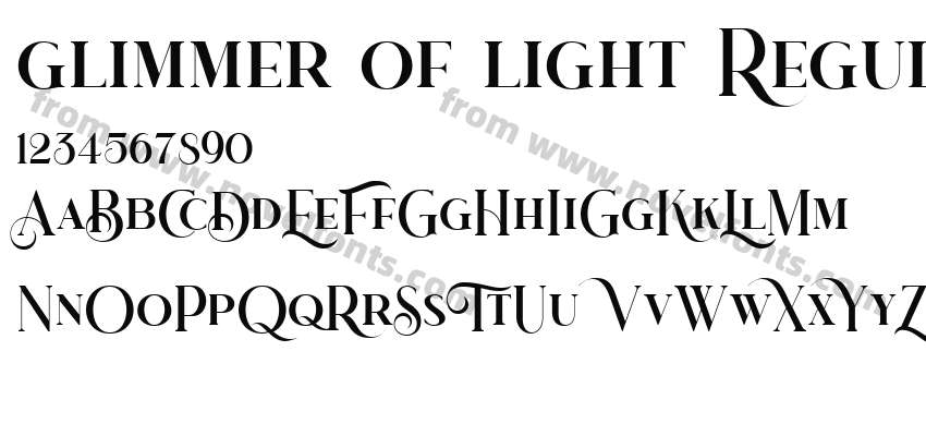 glimmer of light RegularPreview