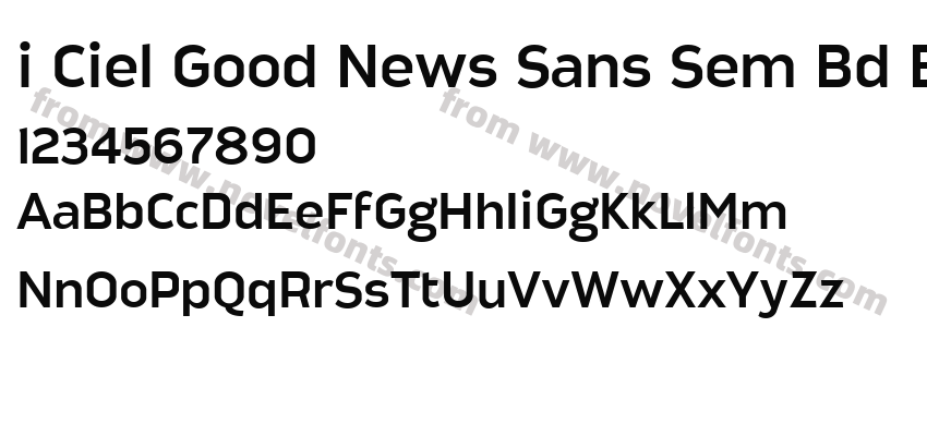 i Ciel Good News Sans Sem Bd ExpPreview