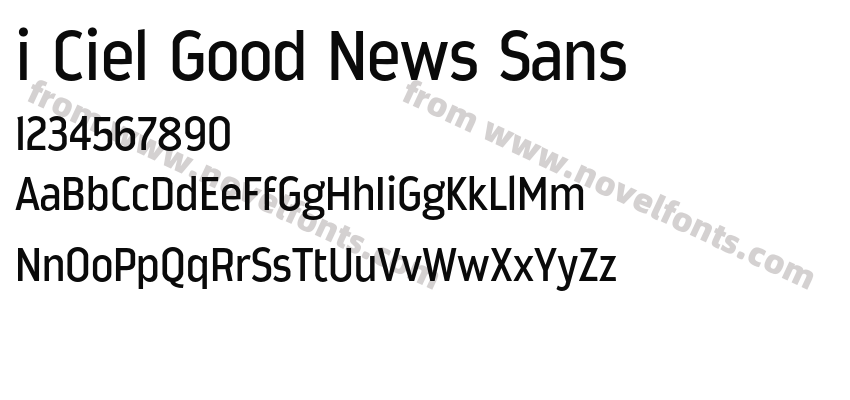 i Ciel Good News SansPreview