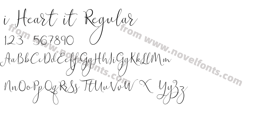i Heart it RegularPreview