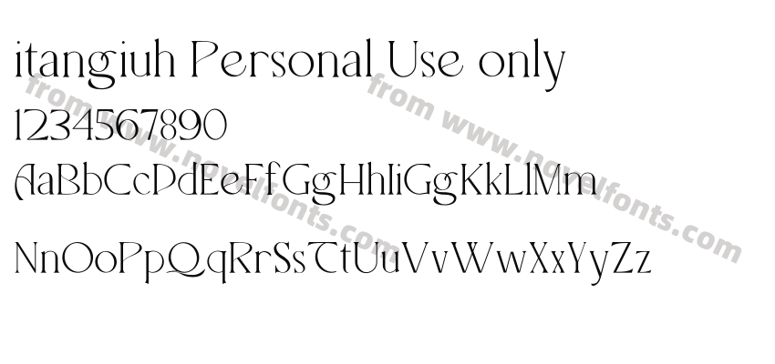 itangiuh Personal Use onlyPreview
