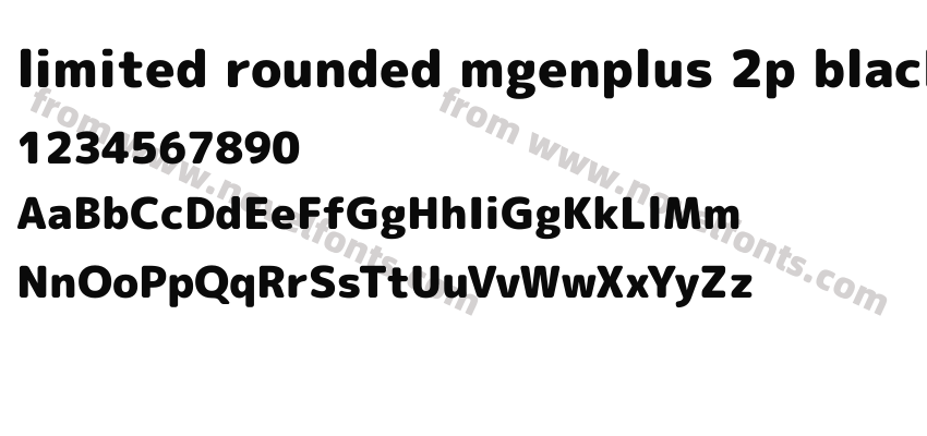 limited rounded mgenplus 2p blackPreview