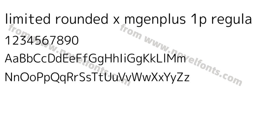 limited rounded x mgenplus 1p regularPreview