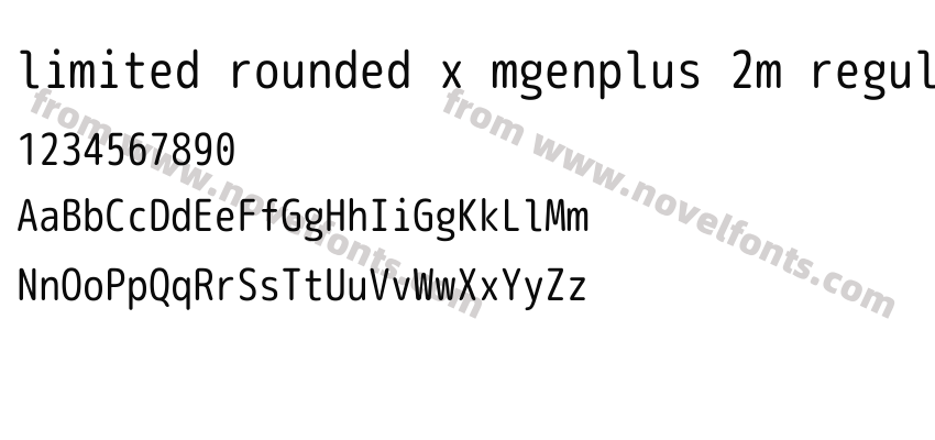 limited rounded x mgenplus 2m regularPreview
