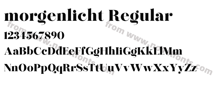 morgenlicht RegularPreview