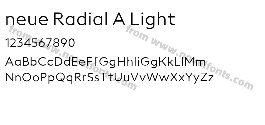 neue Radial A LightPreview