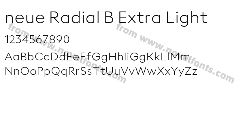 neue Radial B Extra LightPreview
