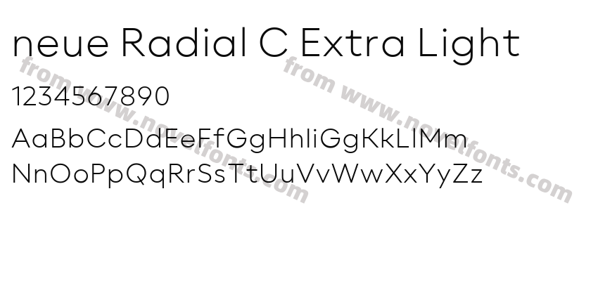 neue Radial C Extra LightPreview