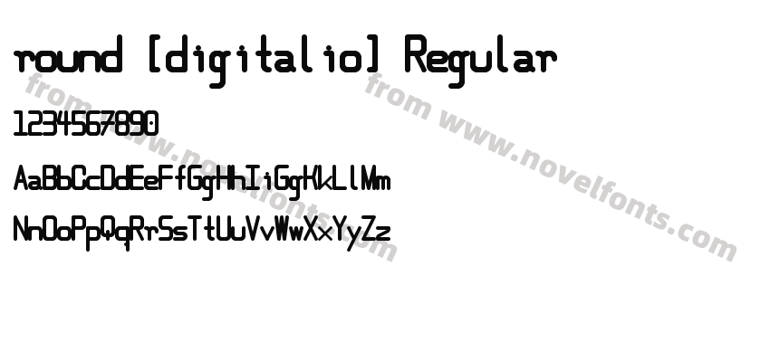 round [digitalio] RegularPreview