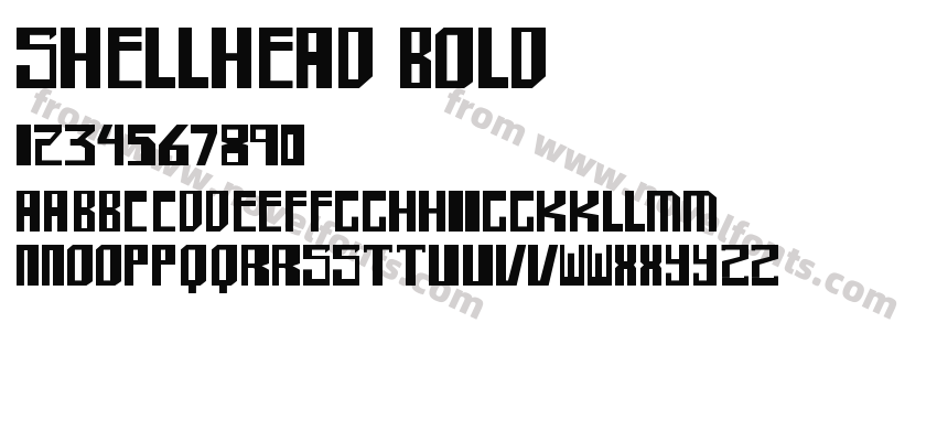 shellhead BoldPreview