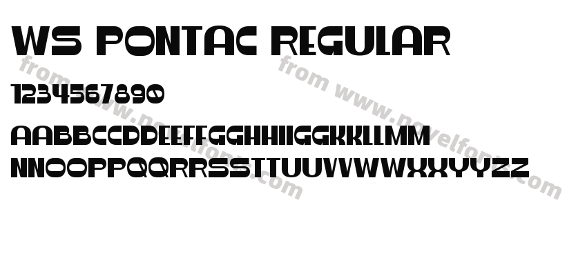 ws Pontac RegularPreview