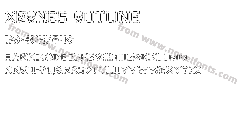 xBONES OutlinePreview