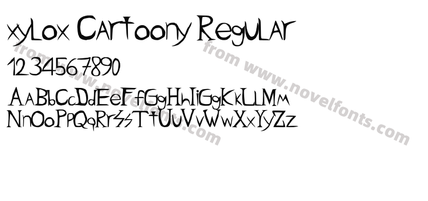 xylox Cartoony RegularPreview