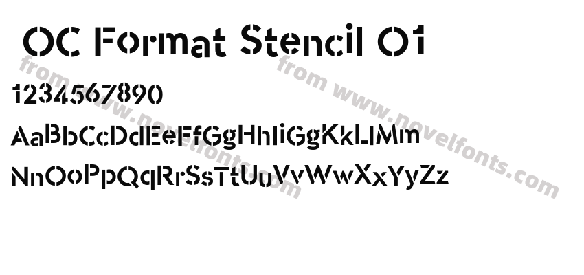  OC Format Stencil O1Preview