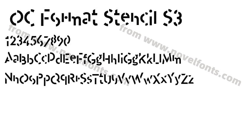  OC Format Stencil S3Preview