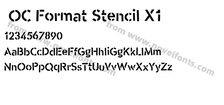  OC Format Stencil X1Preview