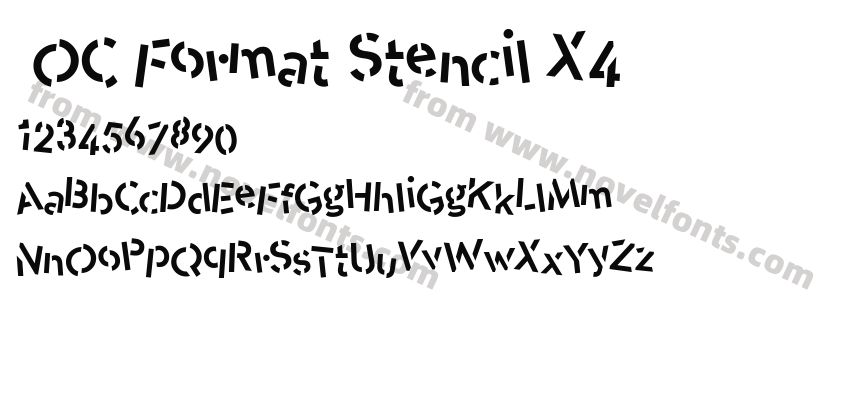  OC Format Stencil X4Preview